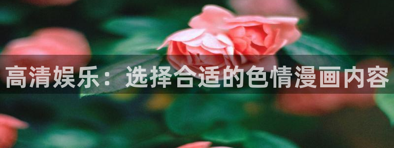 虫虫漫画apphhh：高清娱乐：选择合适的色情漫画内容